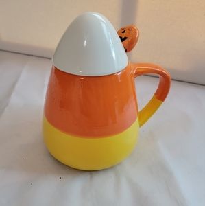 Mr. Halloween candy corn mug
